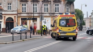 Potrącenie na ul. Mieszka I