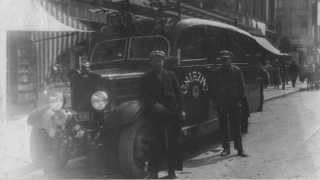 Wóz OSP Gniezno zakupiony w 1936 roku