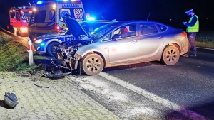 Nocne zdarzenie na starej „piątce”